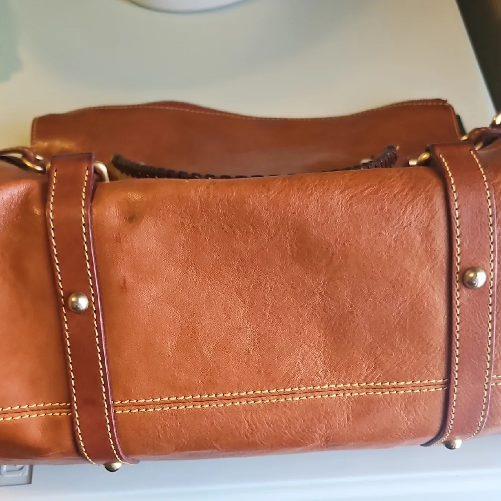 Brown Leather Women's Bag - Picture 5 of 8